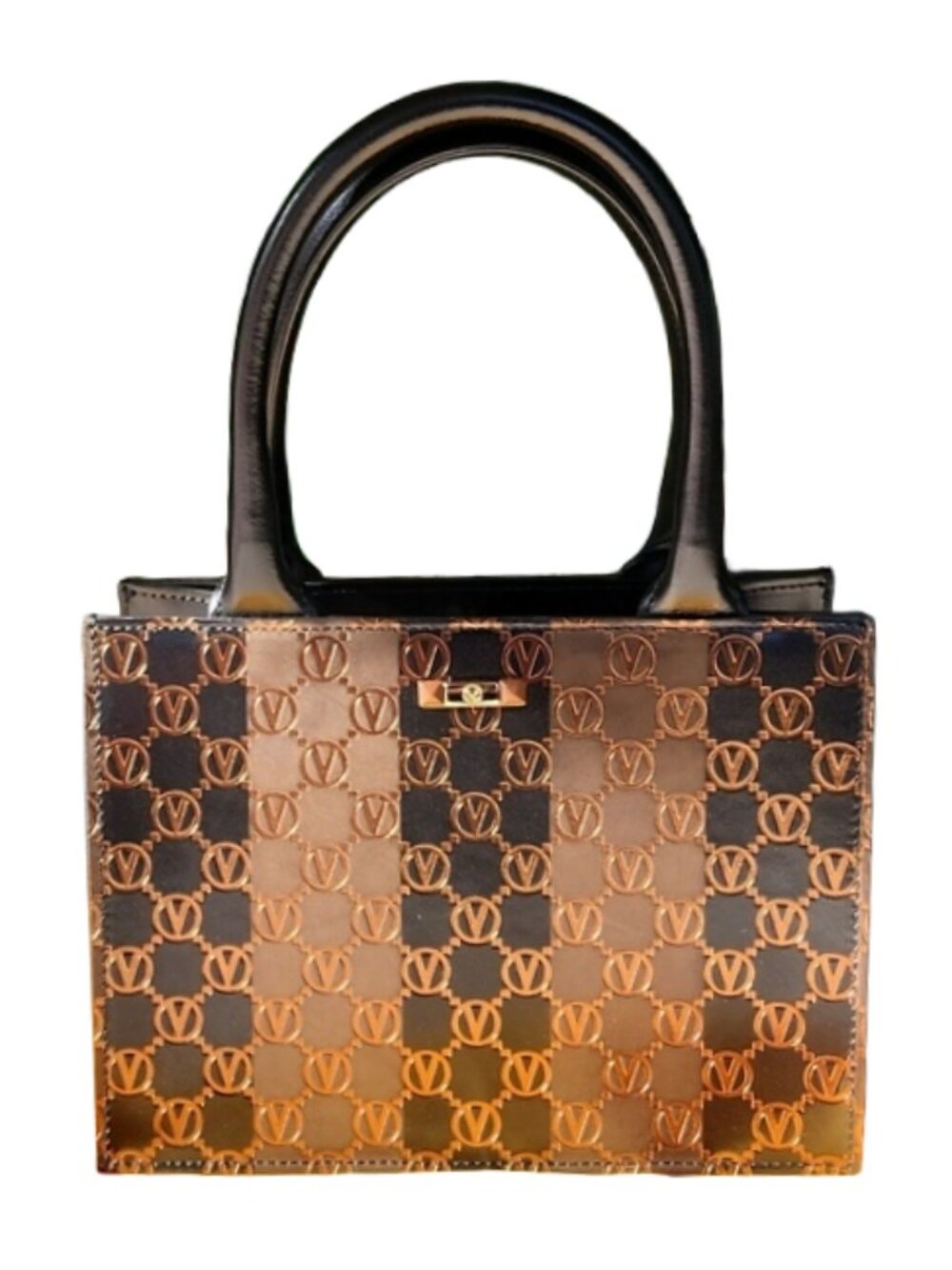 MARIO VALENTINO Monogram Pattern Tote